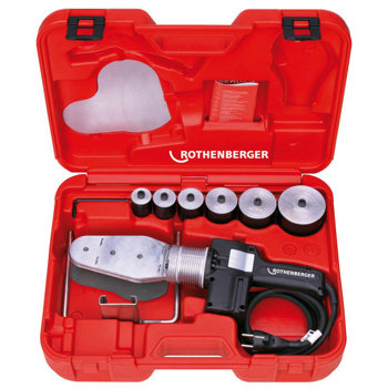 Zgrzewarka do rur ROWELD P 63 S-6 w zestawie ( 20mm, 25mm, 32mm, 40mm, 50mm, 63mm )