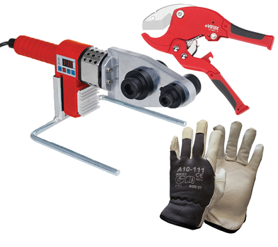 Zgrzewarka do rur Rothenberger SUPEREGRO SEGO 63-3 z regulacją elektroniczną 20-63 mm