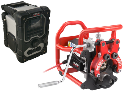Przenośna Ukosowarka fazowarka do rur B-500 30° RIDGID + RADIO