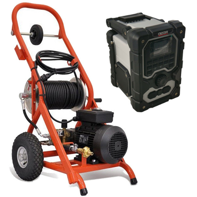Przepychacz Ciśnieniowy KJ-1590 32-150 mm + RADIO