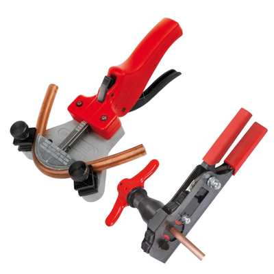 Giętarka kuszowa ręczna TUBE BENDER Ø 1/4 - 5/16 - 3/8 - 1/2" Rothenberger + Wywijarka ROFLARE REVOLVER